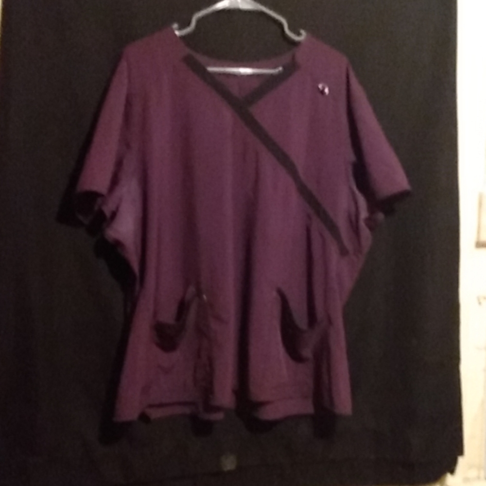 A pair of matching scrubs